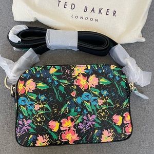 NWT Ted Baker Parcelo Flirty Floral Crossbody Bag